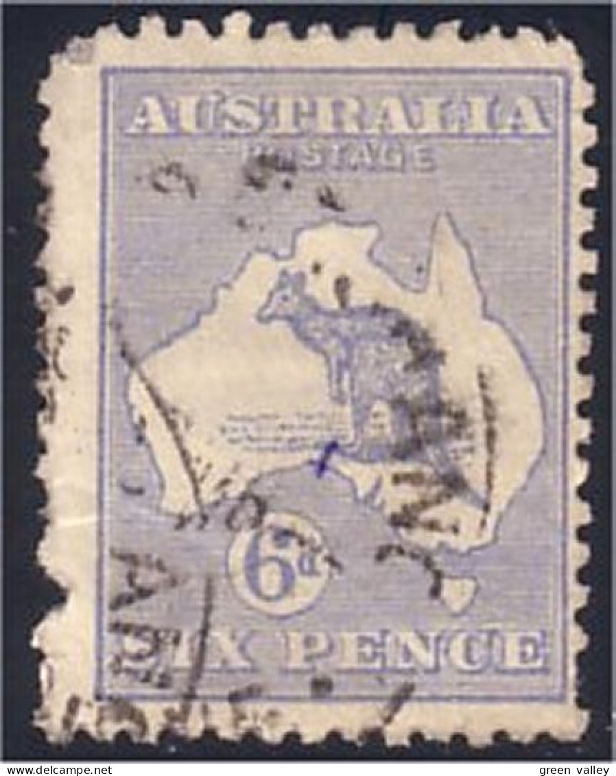 151 Australia Kangaroo 6p Ultra (AUS-291) - Gebruikt