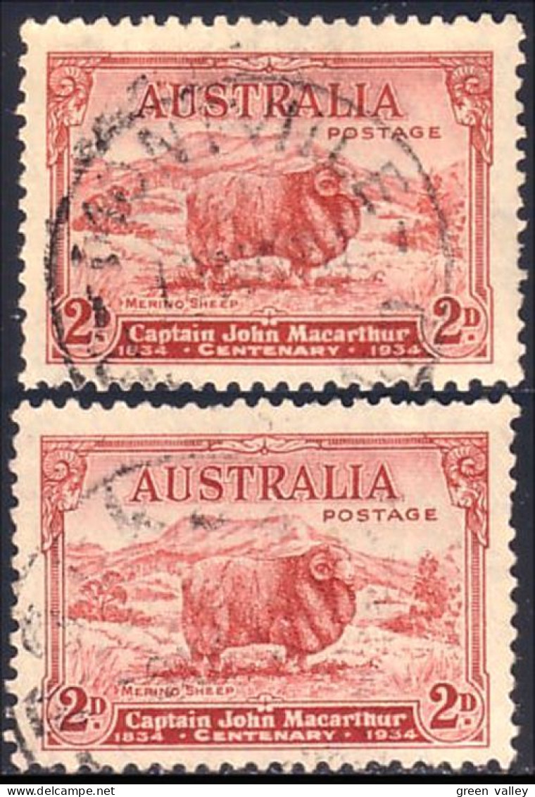 151 Australia Mouton Merino Sheep Die I And Die II (AUS-281) - Usati