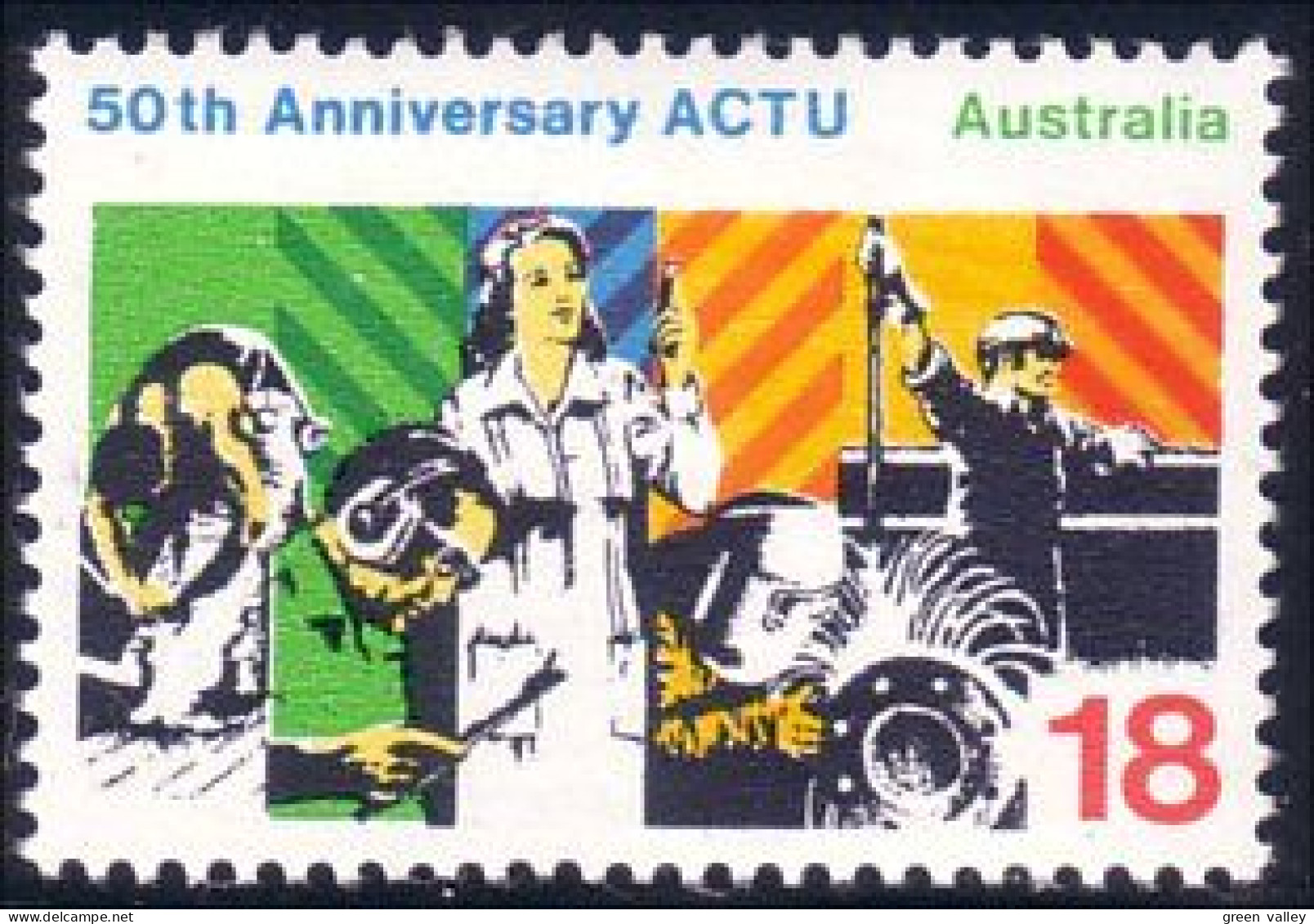 151 Australia Trade Unions ACTU MNH ** Neuf SC (AUS-171) - Ungebraucht