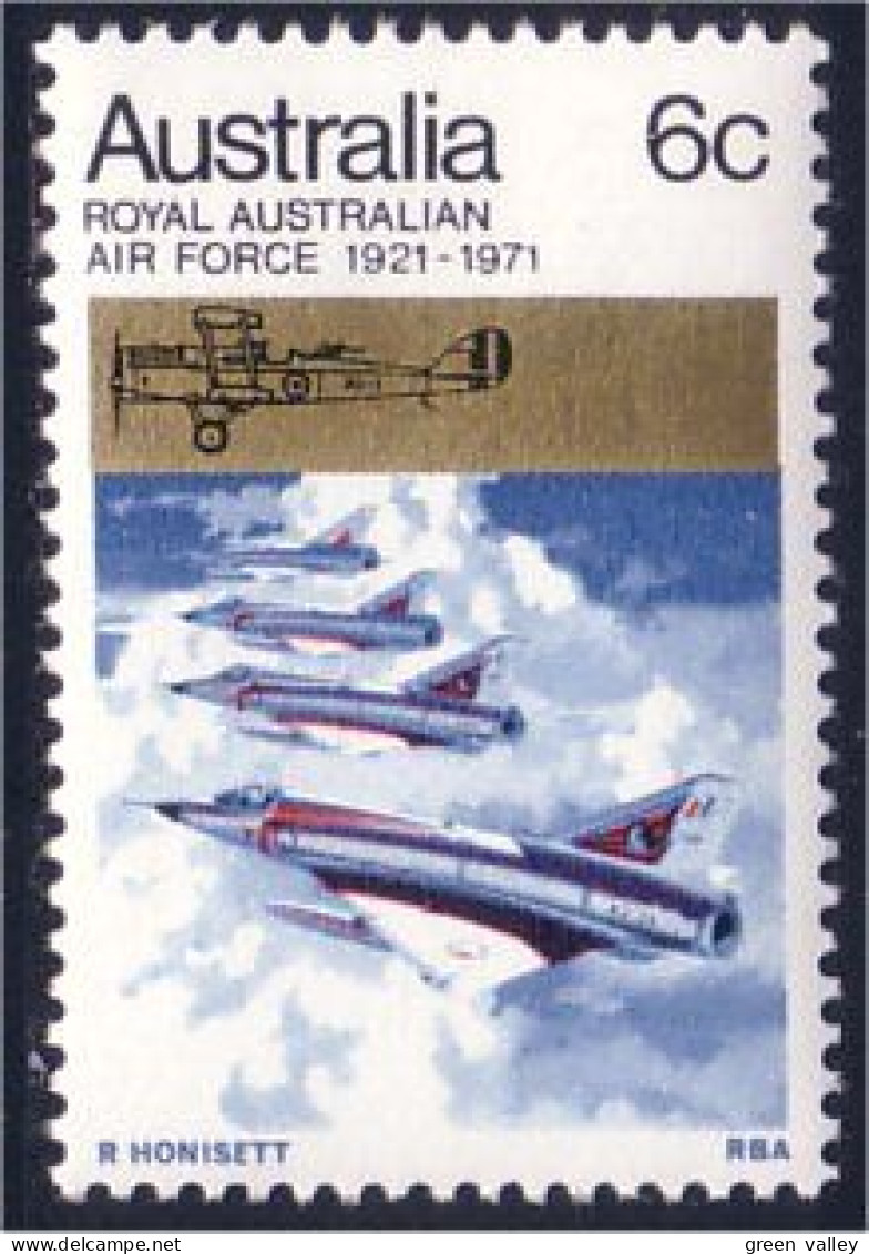 151 Australia Mirage Jet Fighters DH-9A Avion Airplane Flugzeug Aereo MNH ** Neuf SC (AUS-160a) - Mint Stamps