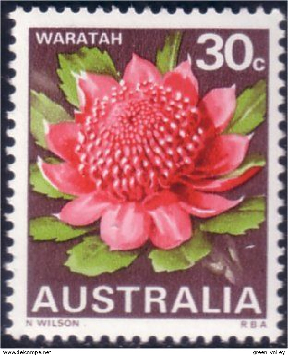 151 Australia 30c Waratah Waterlily Nénuphar MNH ** Neuf SC (AUS-124a) - Ungebraucht