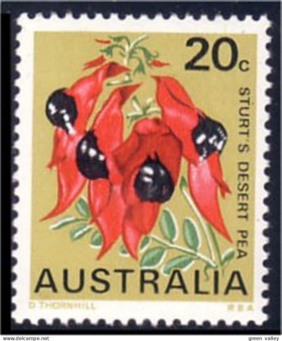 151 Australia 20c Desert Pea MNH ** Neuf SC (AUS-122a) - Nuovi