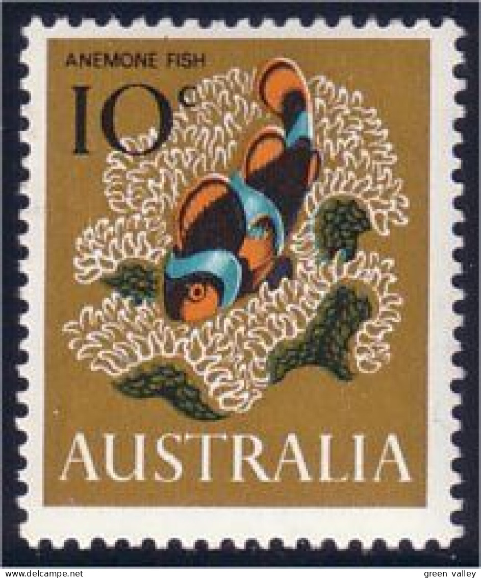 151 Australia 10c Anémone Fish MNH ** Neuf SC (AUS-109b) - Crustaceans