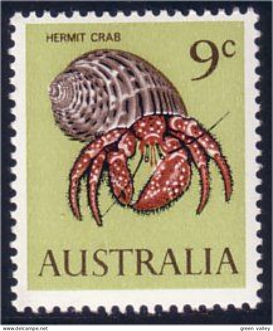 151 Australia 9c Hermit Crab MNH ** Neuf SC (AUS-108a) - Mint Stamps