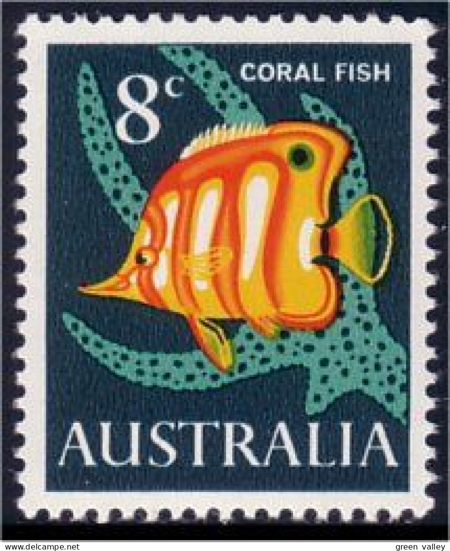 151 Australia 8c Coral Fish MNH ** Neuf SC (AUS-107a) - Mint Stamps
