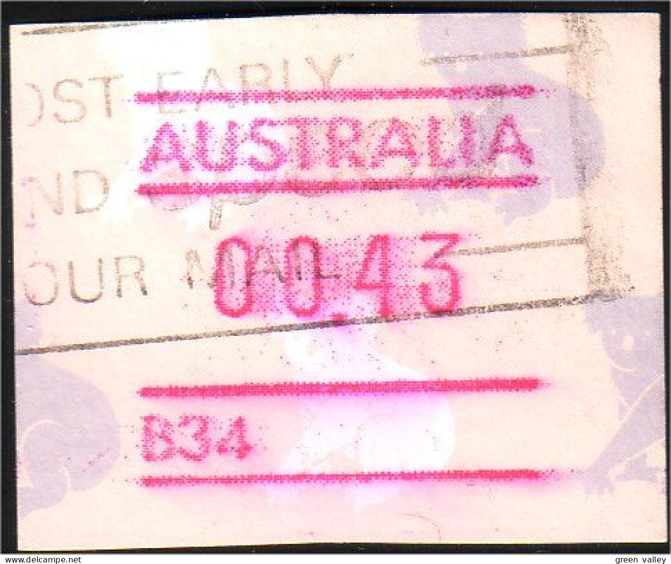 151 Australia Koala 43c ATM Frama Label Vignette (AUS-71) - Ours