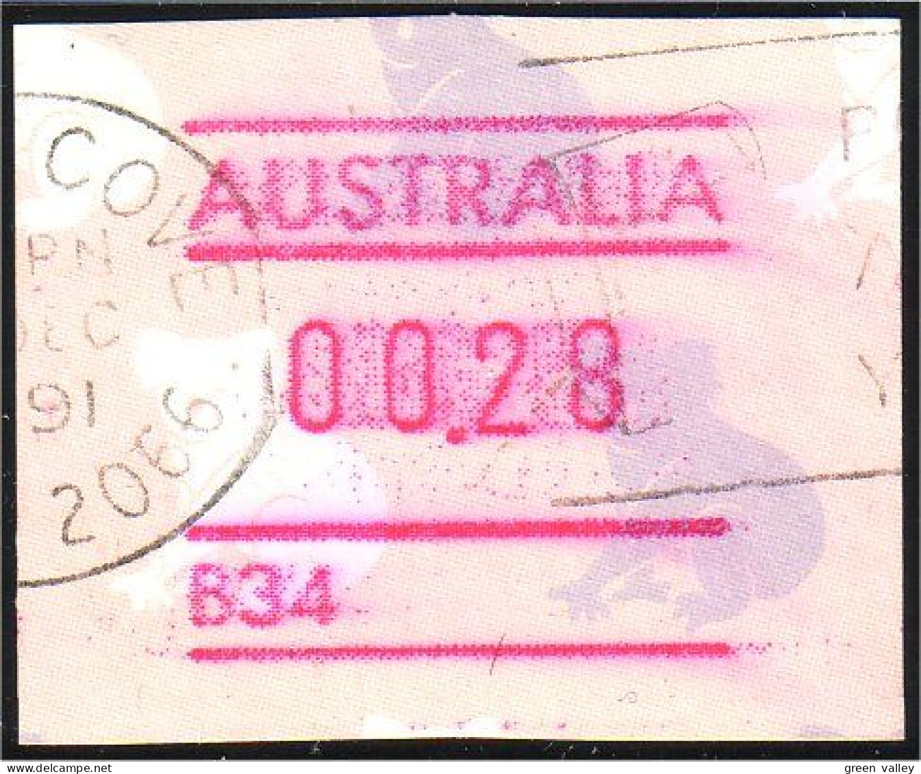 151 Australia Koala 28c ATM Frama Label Vignette (AUS-61) - Ours