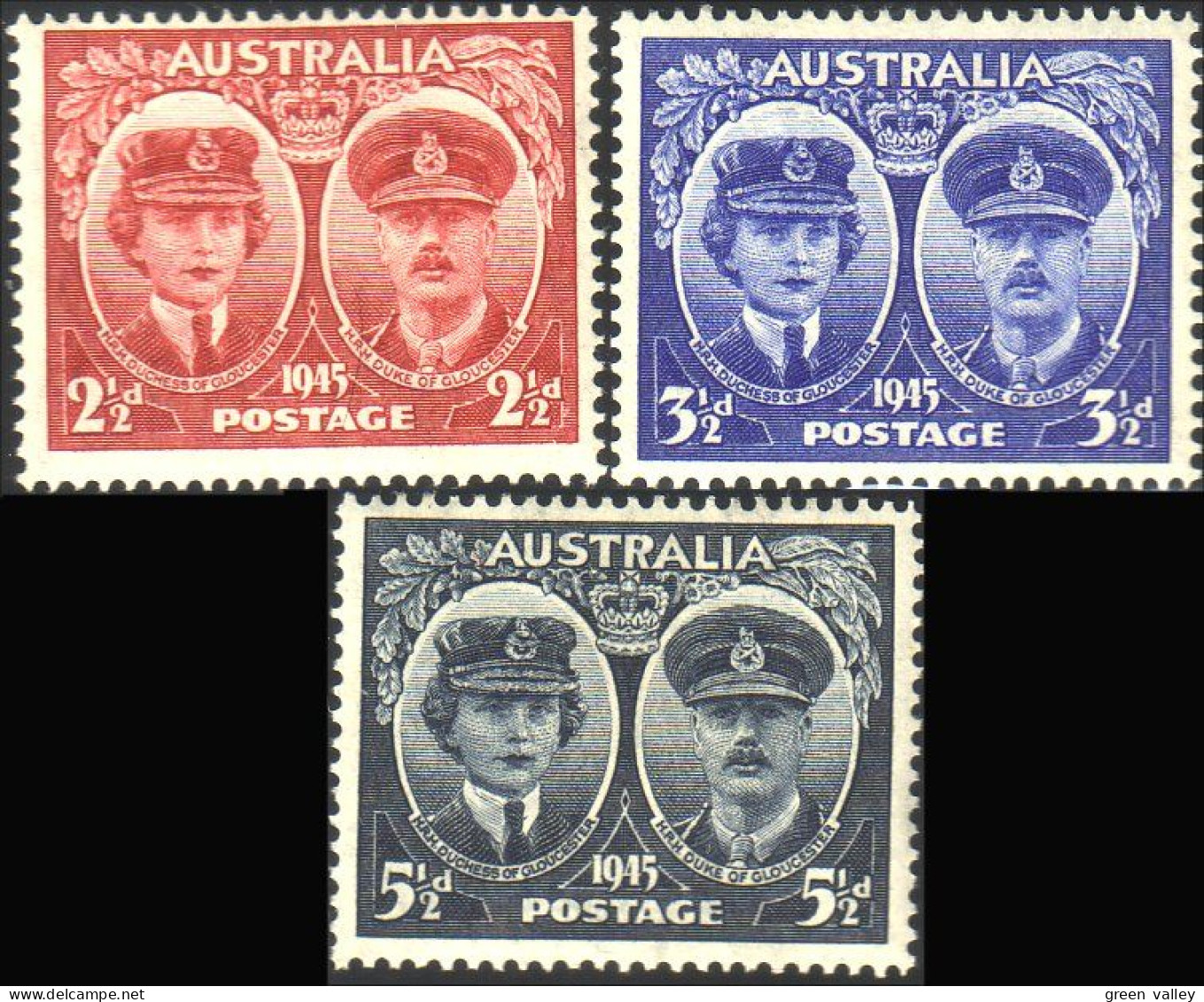 151 Australia Duke Duchess Gloucester MH * Neuf (AUS-35) - Ungebraucht