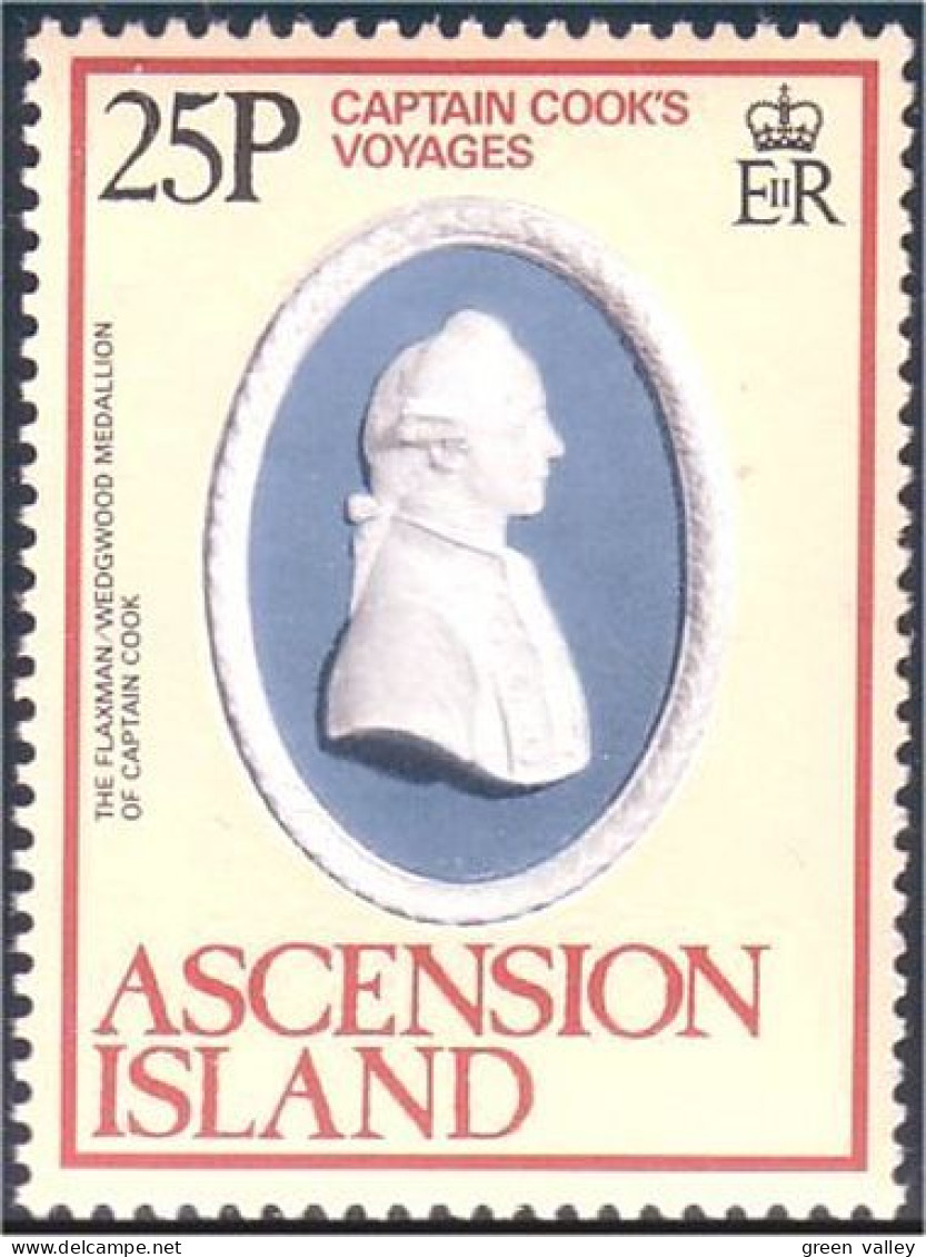 150 Ascension Wedgewood Medallion MNH ** Neuf SC (ASC-9) - Porcellana