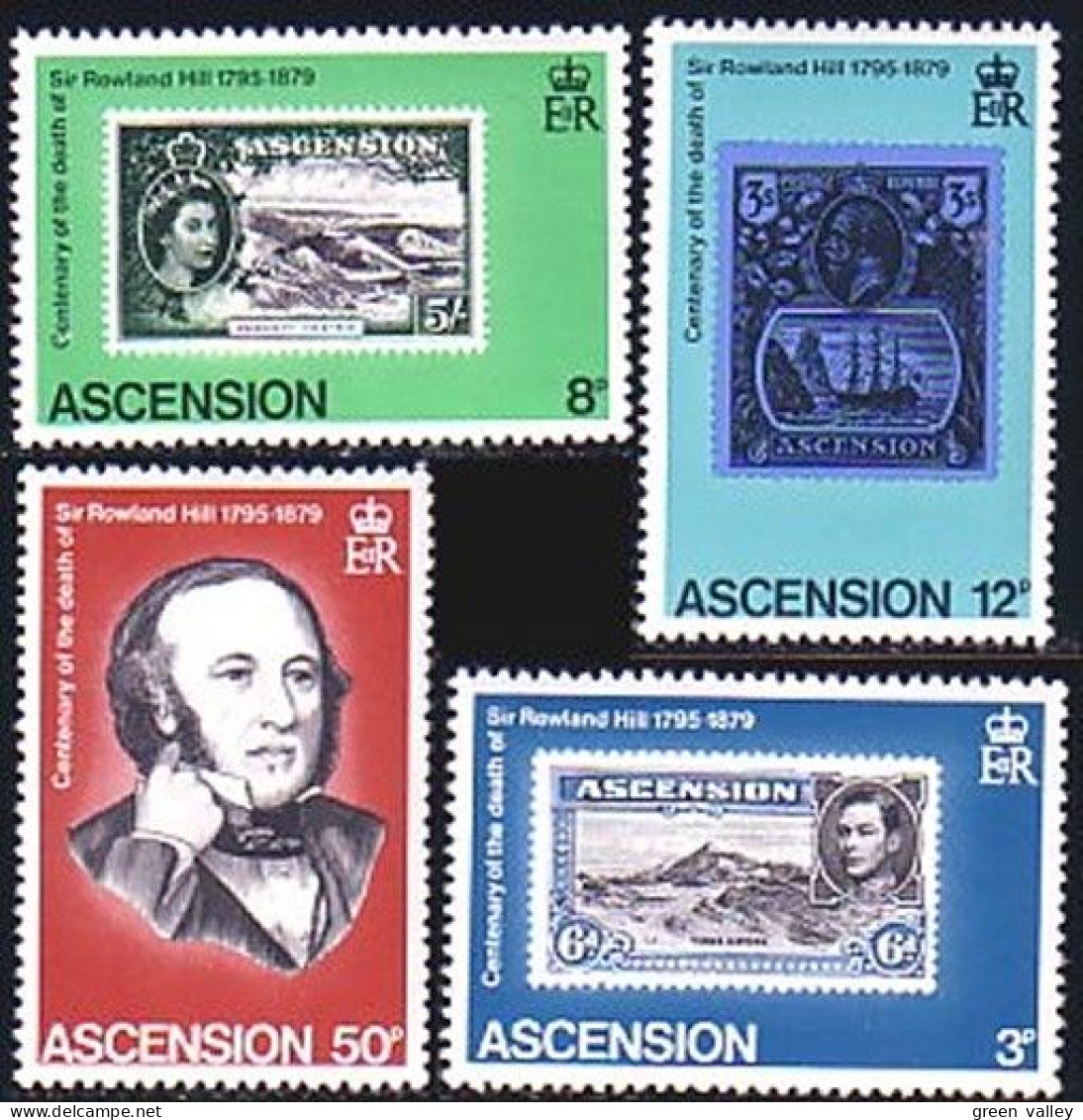 150 Ascension Rowland Hill Centenary MNH ** Neuf SC (ASC-1c) - Rowland Hill