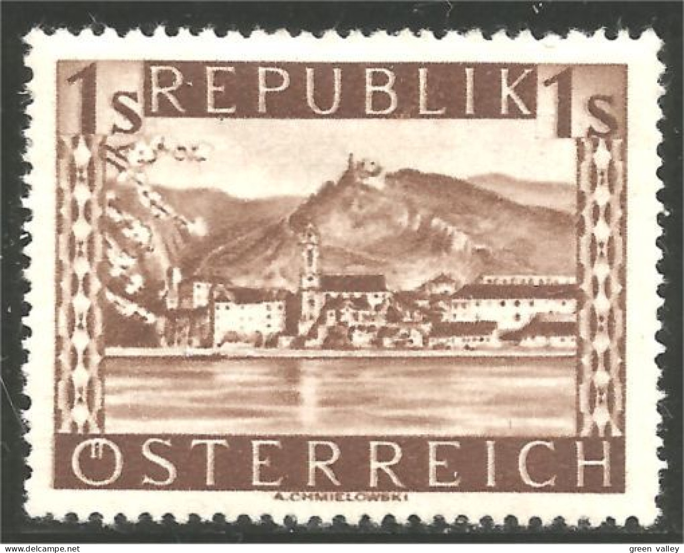 154 Austria 1945 Durnstein MH * Neuf (AUT-481) - Ungebraucht