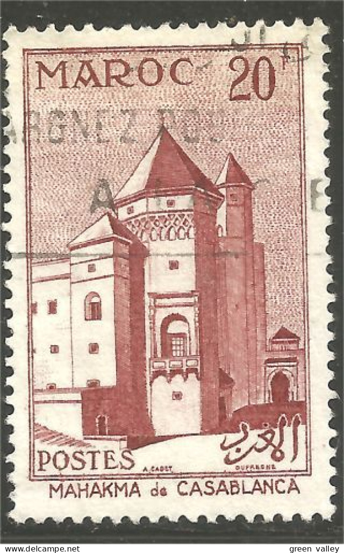 XW01-2532 Maroc Mahakma Casablanca - Used Stamps