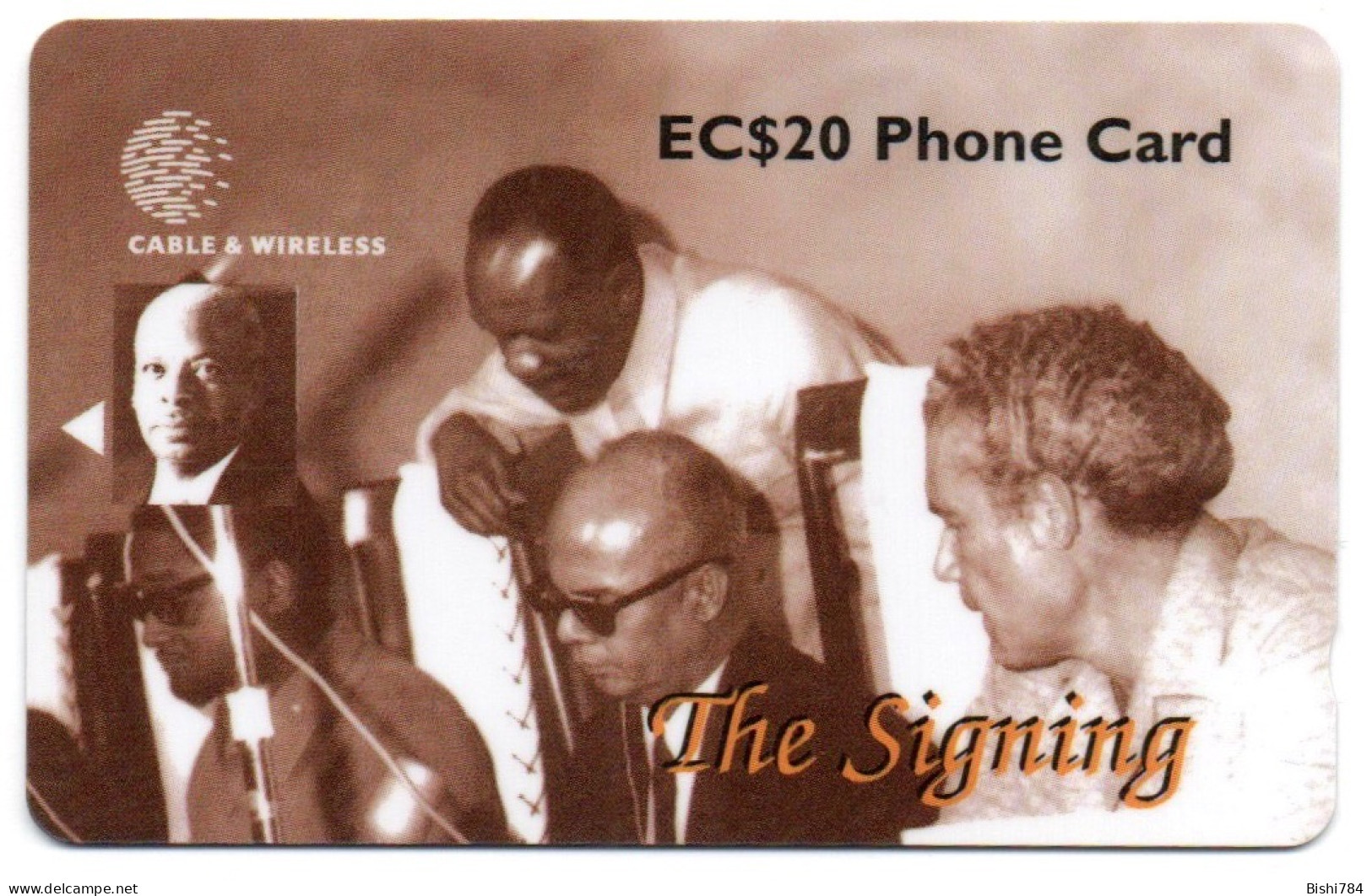 St. Lucia - The Signing - 254CSLB (italicized To The Right) - Sainte Lucie