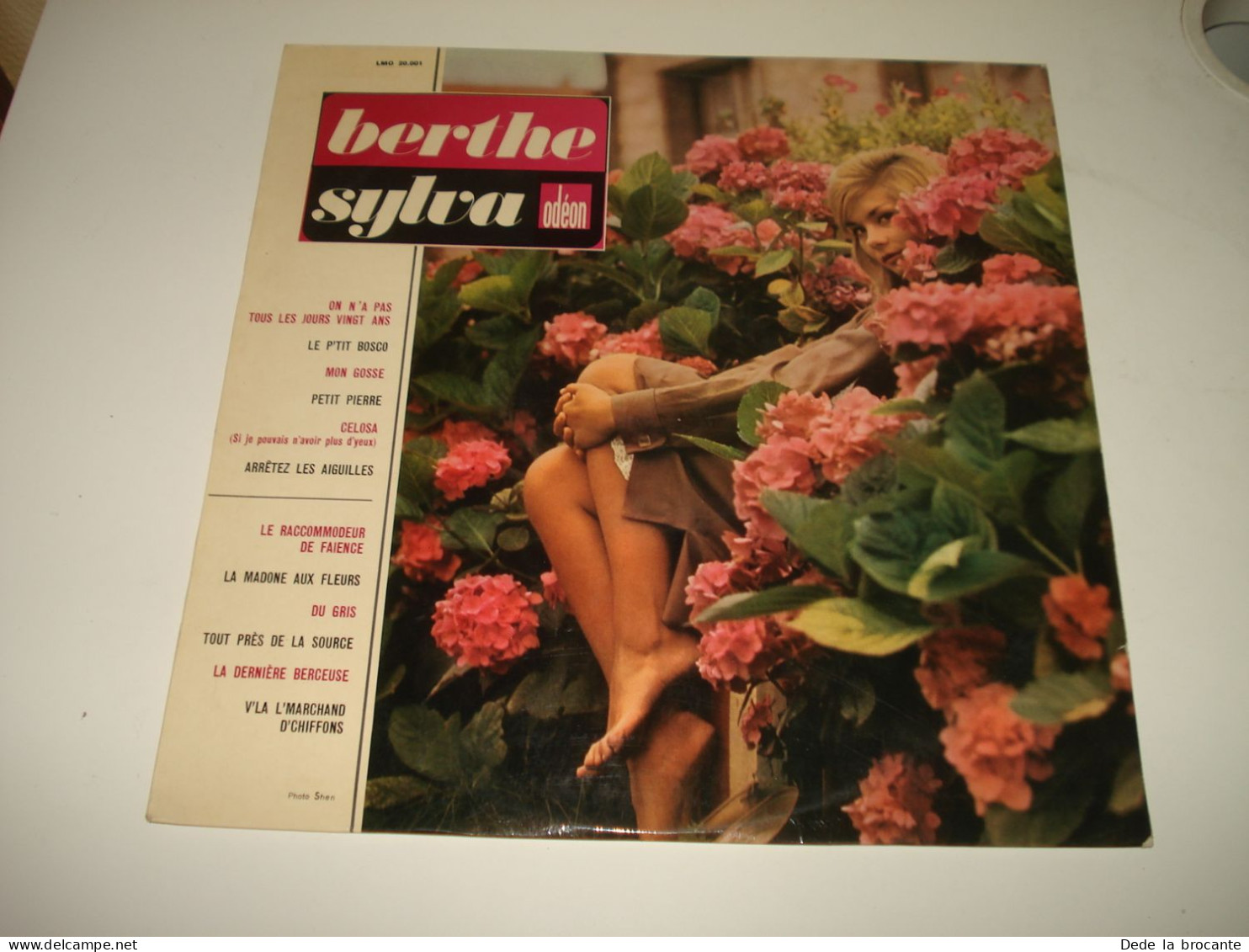 B14 / Berthe Sylva  – Avec Languette - Odeon – LMO 20.001 - Fr  1970  EX/EX - Disco & Pop