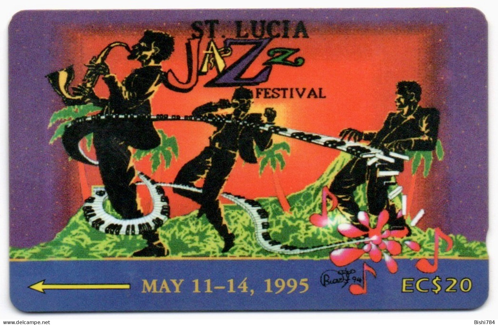 St. Lucia - Jazz Festival 1995 - 19CSLA - Santa Lucia