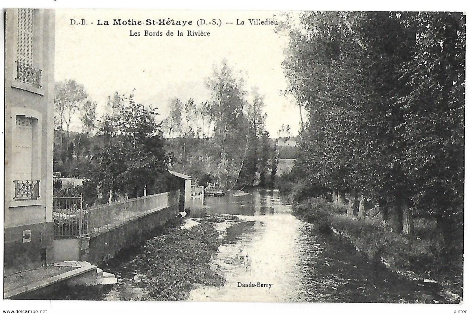 LA MOTHE SAINT HERAY - La Villedieu - Les Bords De La Rivière - La Mothe Saint Heray