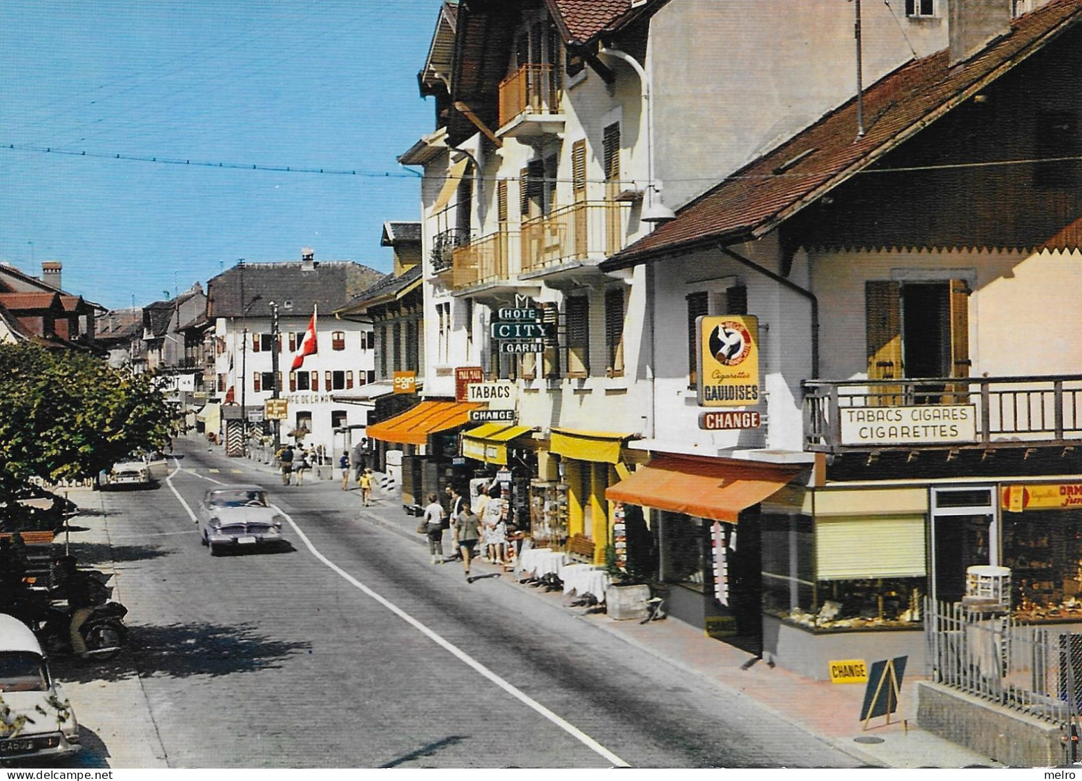 CPSM - DOUANE SUISSE - SAINT-GINGOLPHE : La Douane ( Border, Grenze ) - Aduana