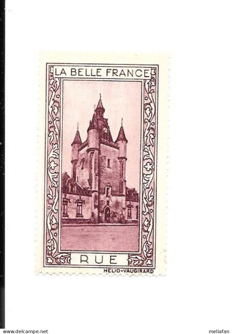 EJ96 - VIGNETTES LA BELLE FRANCE - RUE - Tourism (Labels)