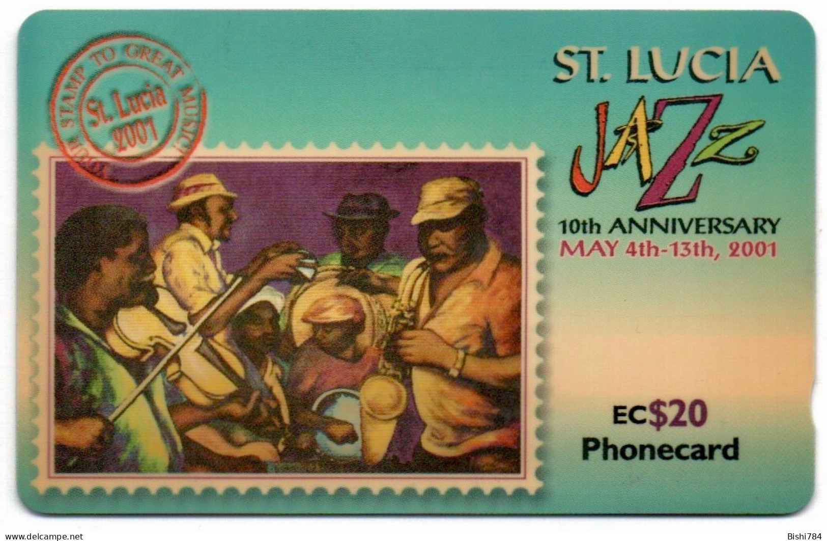 St. Lucia - Jazz Festival 2001 - 337CSLJ - Sainte Lucie