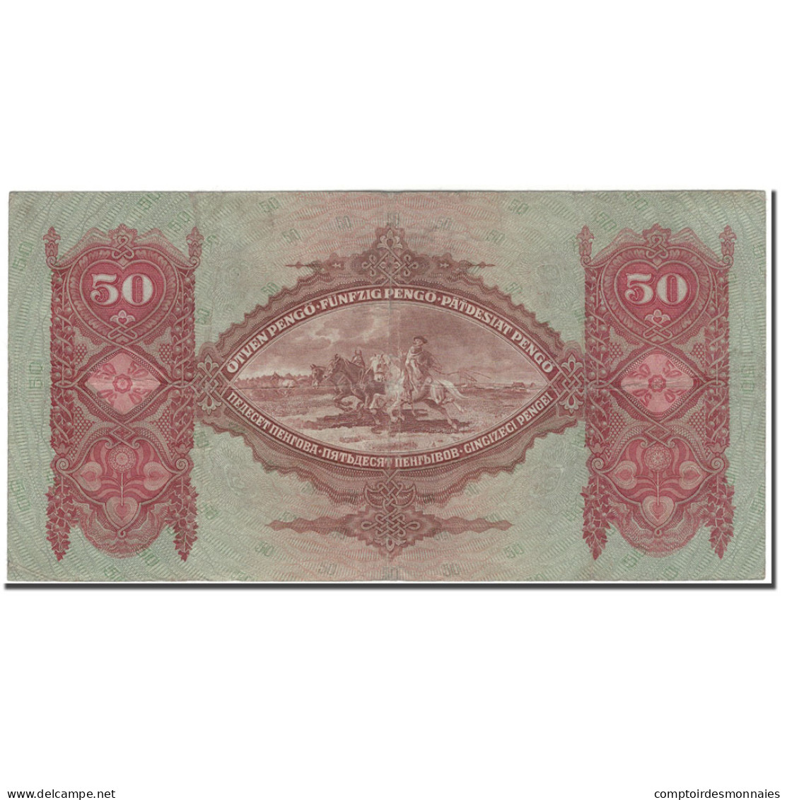Billet, Hongrie, 50 Pengö, 1932-10-01, KM:99, TB+ - Hungría