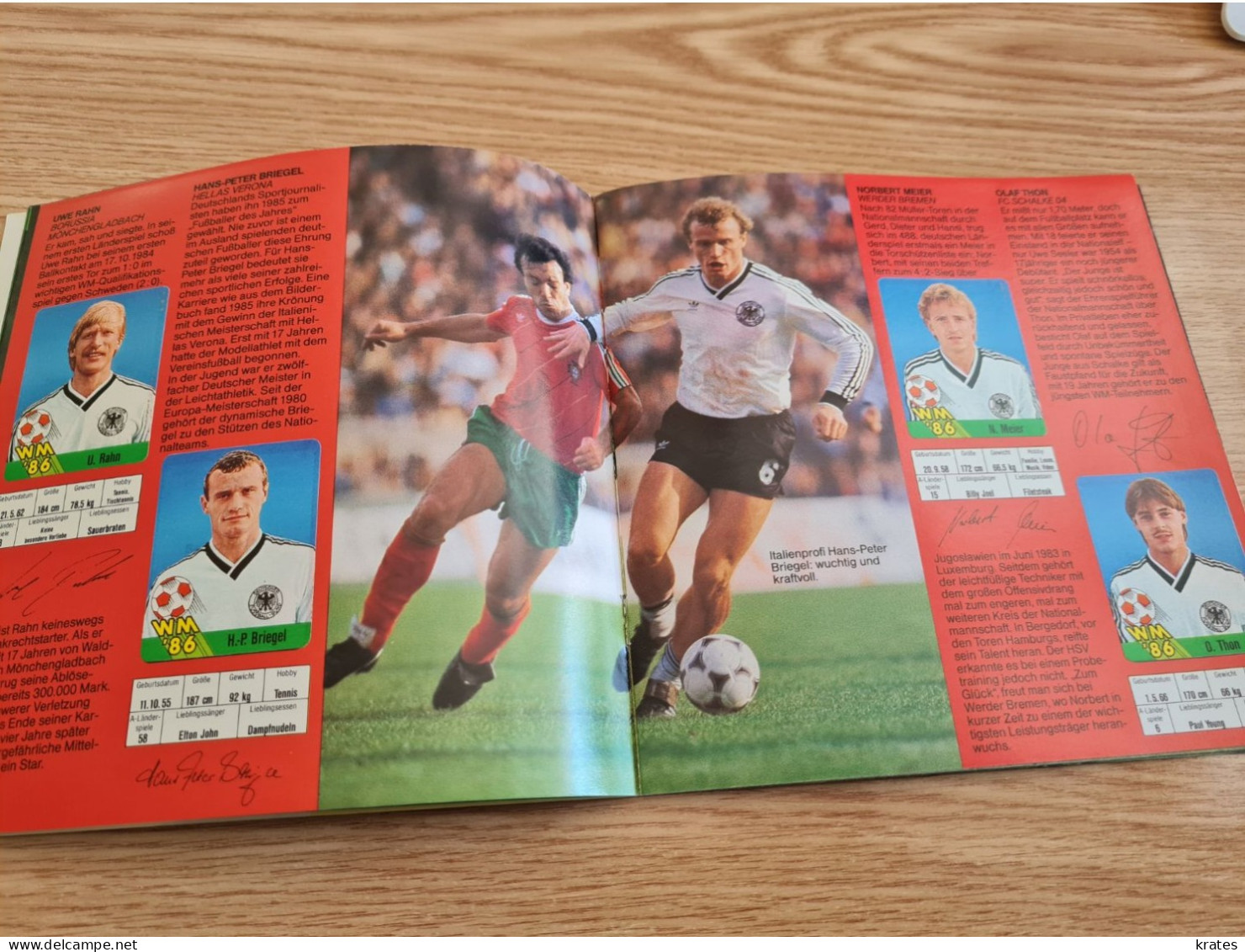 Old Sport Brochure - Soccer WM 1986, Sticker Album - Altri & Non Classificati