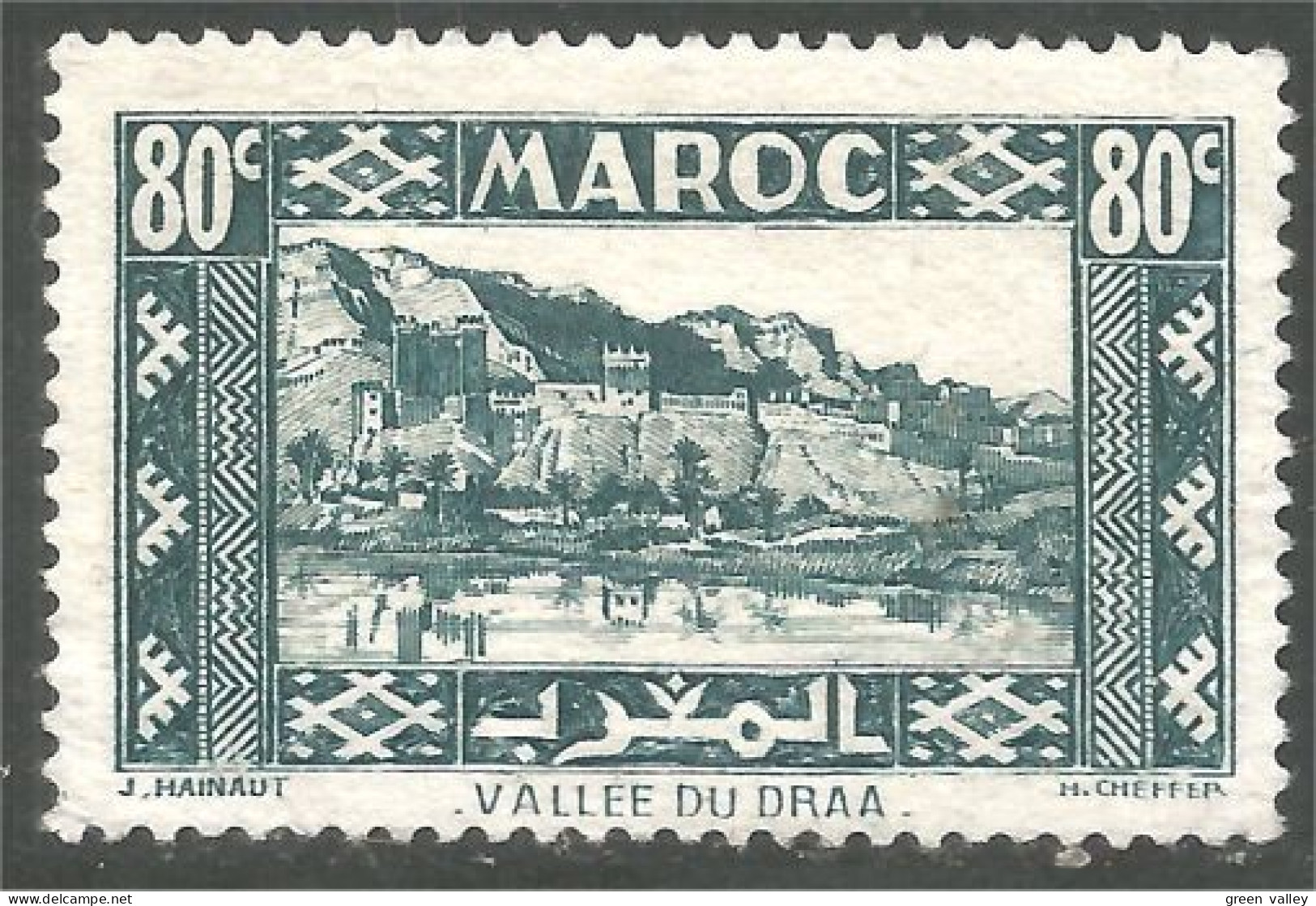 XW01-2561 Maroc Vallée Draa Valley Sans Gomme - Usati