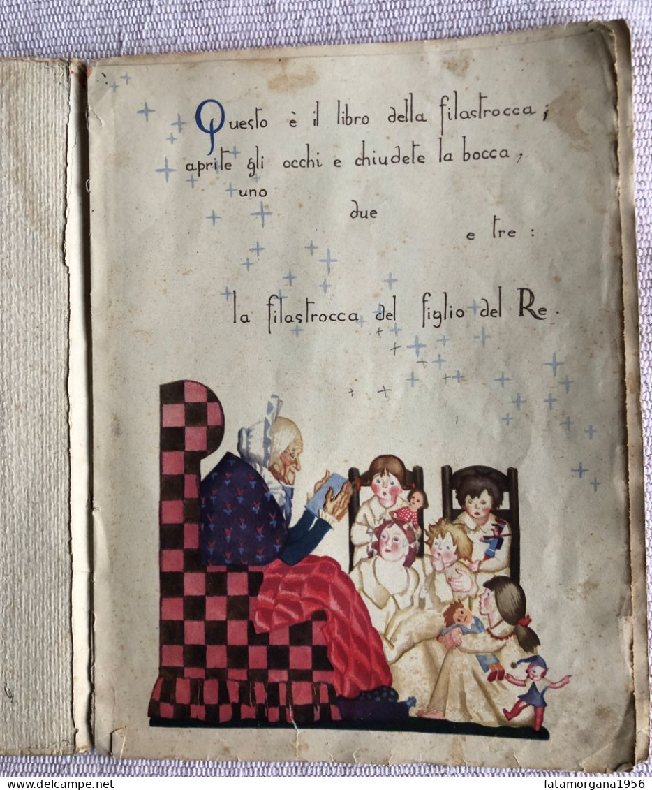 FILASTROCCA, Di Eva Osta - 1938 - Edizioni “Editrice Libraria Italiana” - Enfants Et Adolescents