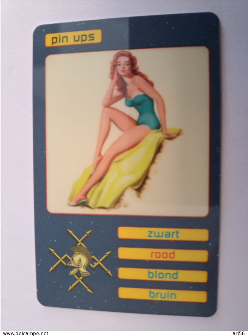 NETHERLANDS  WELFARE /SFOR/MILITAIR CARD /50 GUILDERS /  PIGEON/ UNITED NATIONS / PIN UPS/ 2 ROOD ** 16325 ** - Sonstige & Ohne Zuordnung
