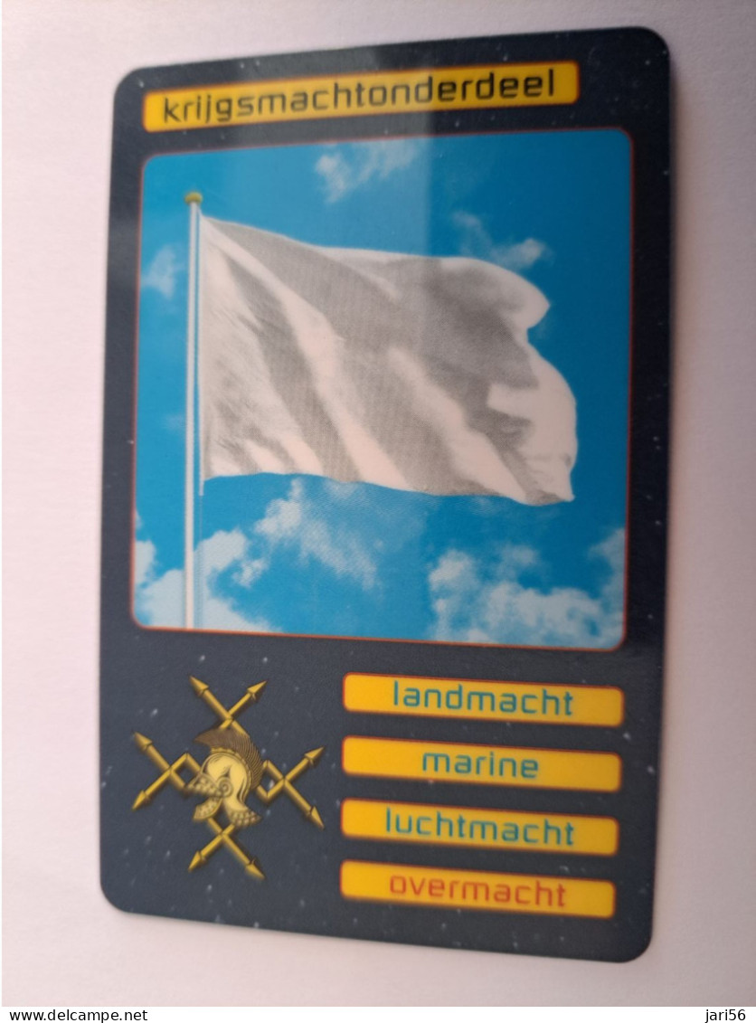 NETHERLANDS  WELFARE /SFOR/MILITAIR CARD /50 GUILDERS / PIGEON/ UNITED NATIONS / KRIJGSMACHT/ 4 OVERMACHT    ** 16343 ** - Autres & Non Classés