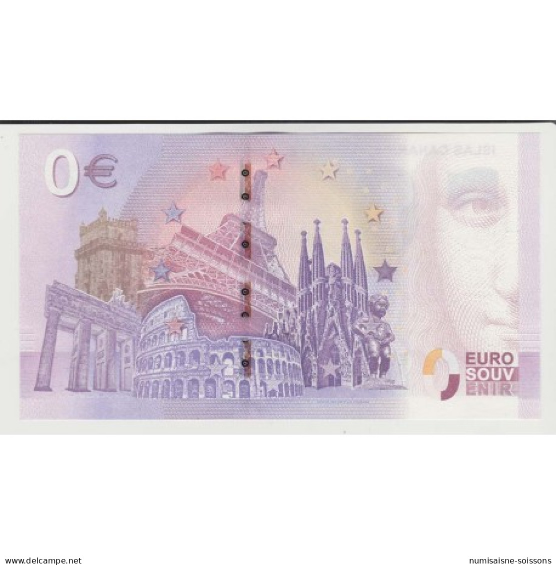 ESPAGNE - BILLET DE 0 EURO SOUVENIR - CARNAVAL DE TENERIFE - 2021 - Essais Privés / Non-officiels