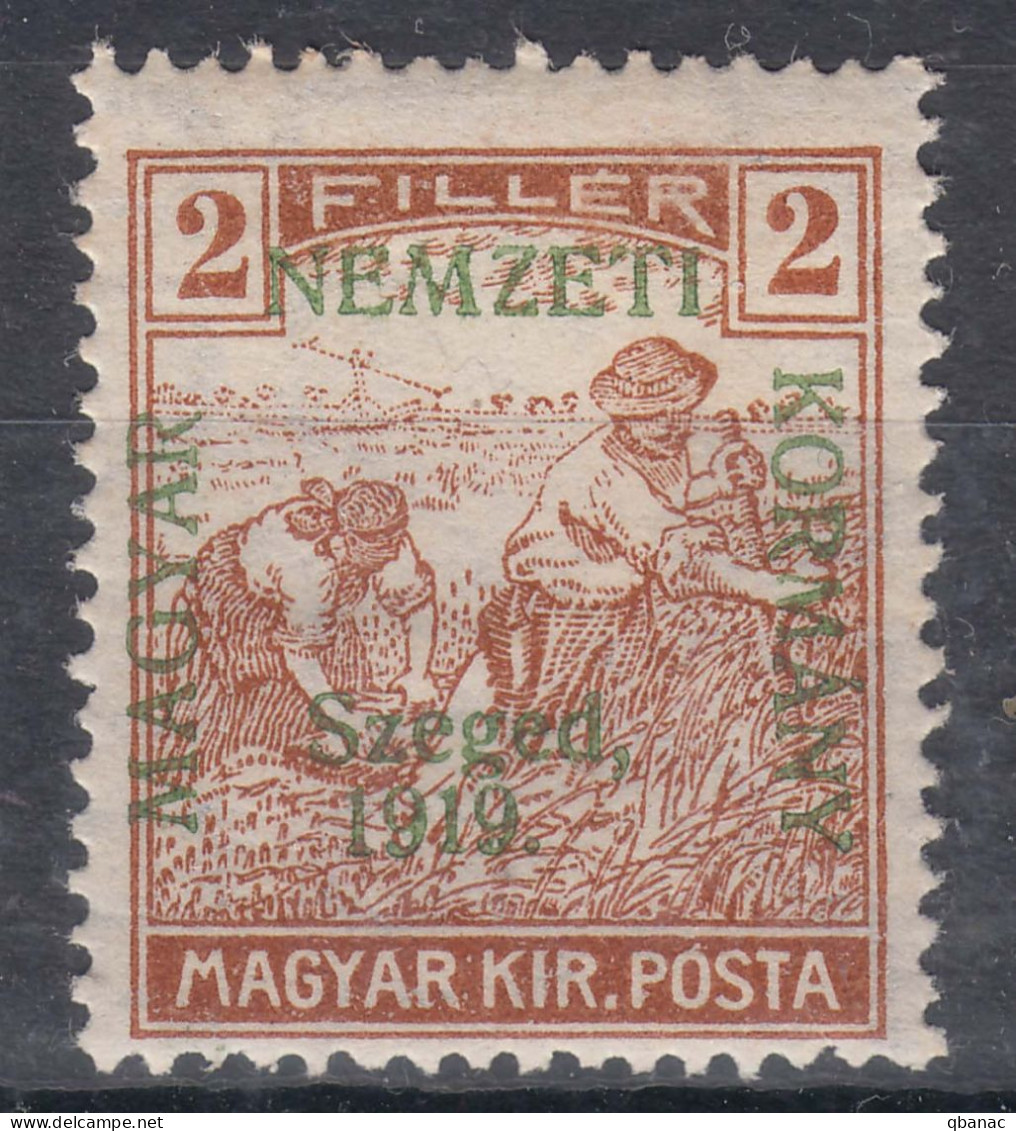 Hungary Szegedin Szeged 1919 Mi#6 Mint Hinged - Szeged