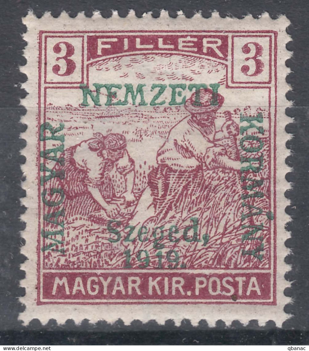 Hungary Szegedin Szeged 1919 Mi#7 Mint Hinged - Szeged