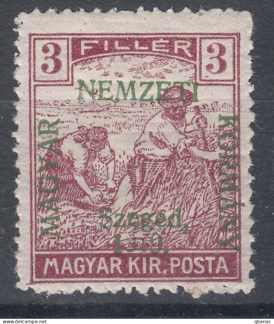 Hungary Szegedin Szeged 1919 Mi#7 Mint Hinged - Szeged