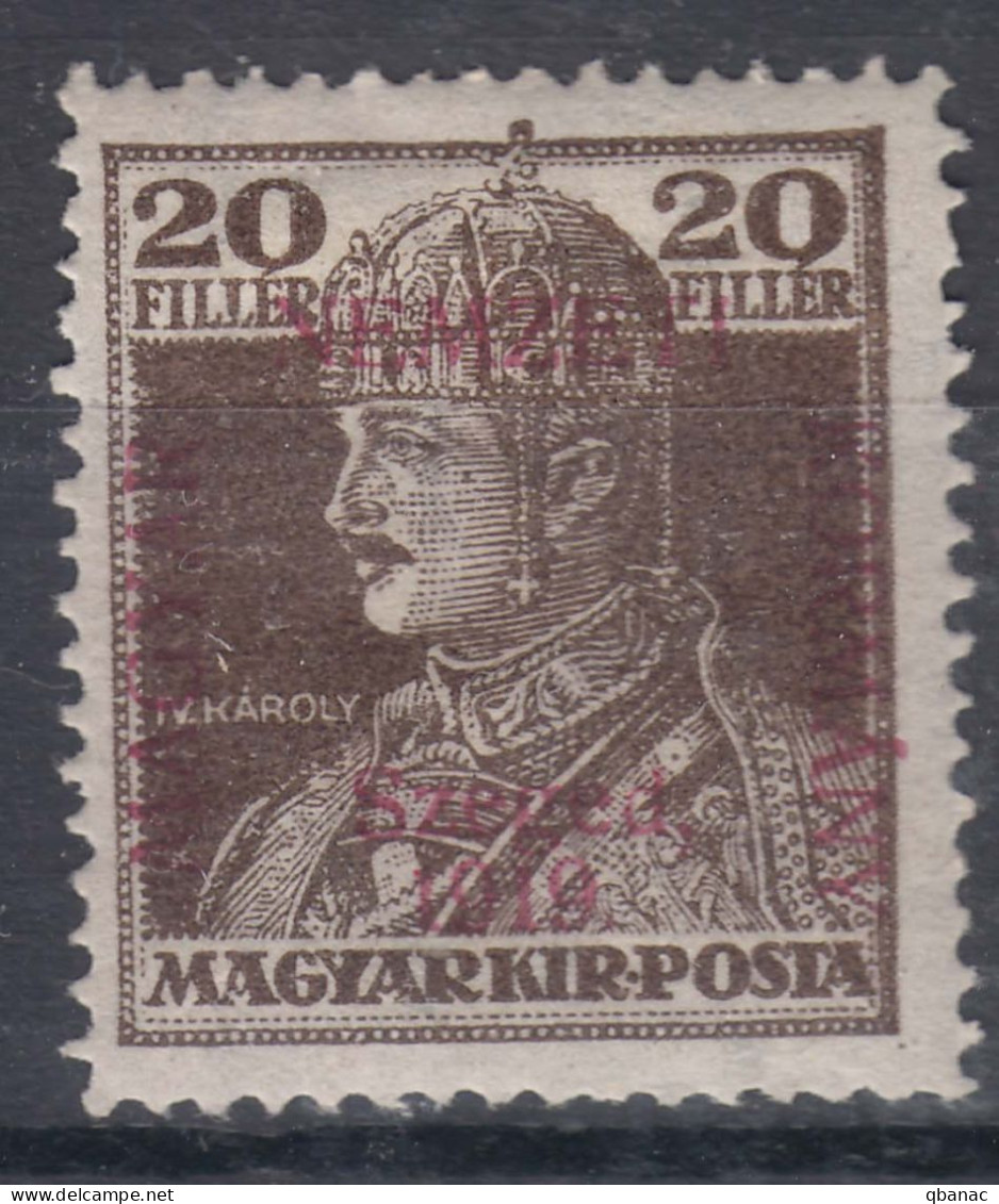 Hungary Szegedin Szeged 1919 Mi#23 Mint Hinged - Szeged