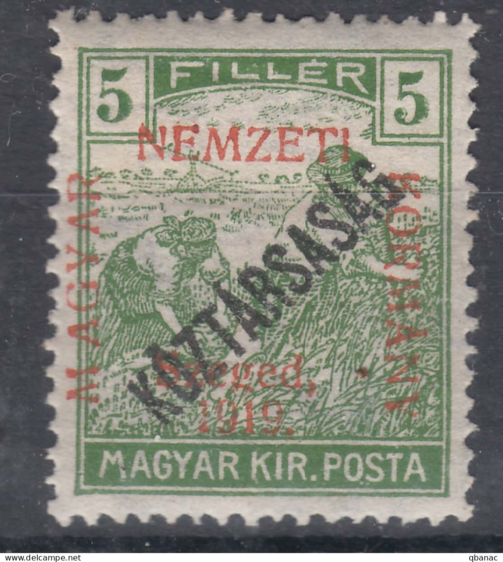 Hungary Szegedin Szeged 1919 Mi#29 Mint Hinged - Szeged
