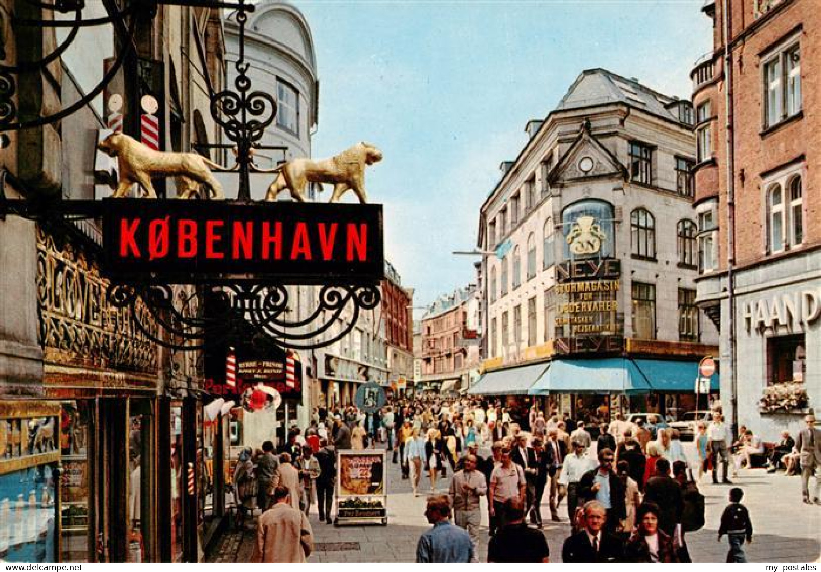 73961923 Kobenhavn_COPENHAGEN_Kjoebenhavn_Kopenhagen_DK Fussgaengerzone - Danemark