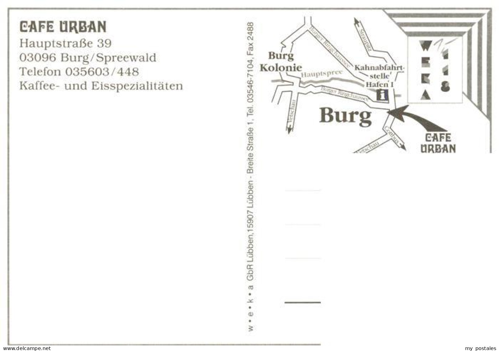 73961922 Burg_Spreewald Cafe Urban Gastraum Burger Trachten - Burg (Spreewald)