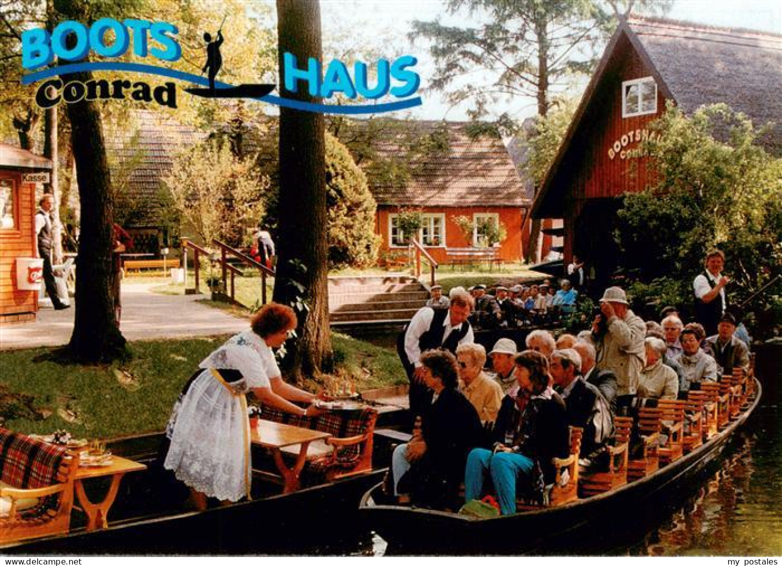 73961921 Burg_Spreewald Bootshaus Conrad Kahnpartien - Burg (Spreewald)