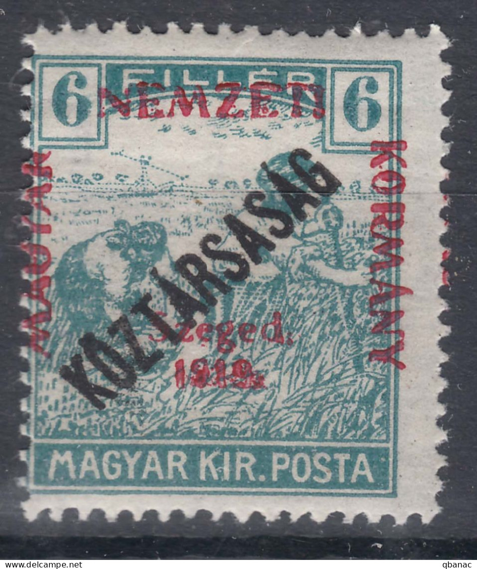 Hungary Szegedin Szeged 1919 Mi#30 Mint Hinged - Szeged