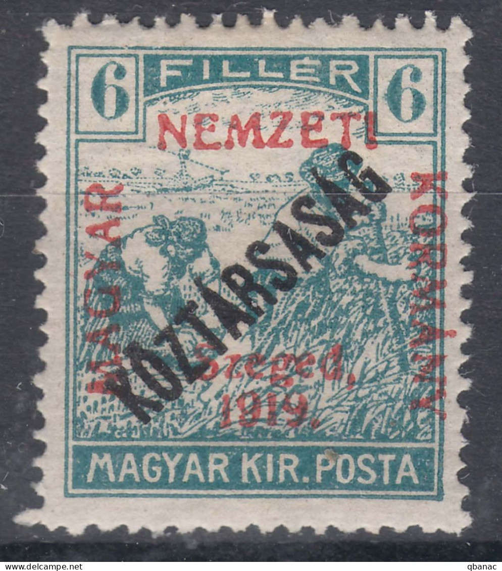 Hungary Szegedin Szeged 1919 Mi#30 Mint Hinged - Szeged