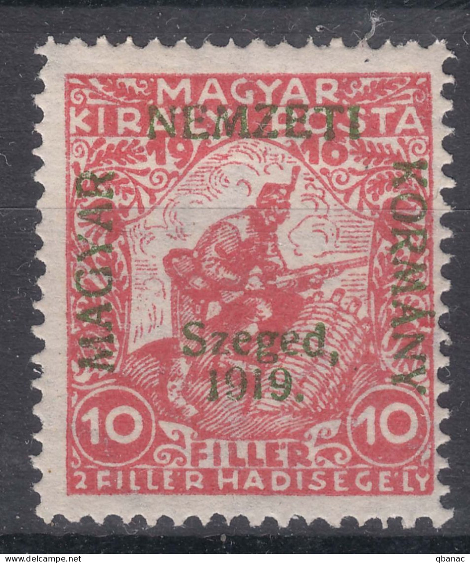 Hungary Szegedin Szeged 1919 Mi#3 Mint Hinged - Szeged