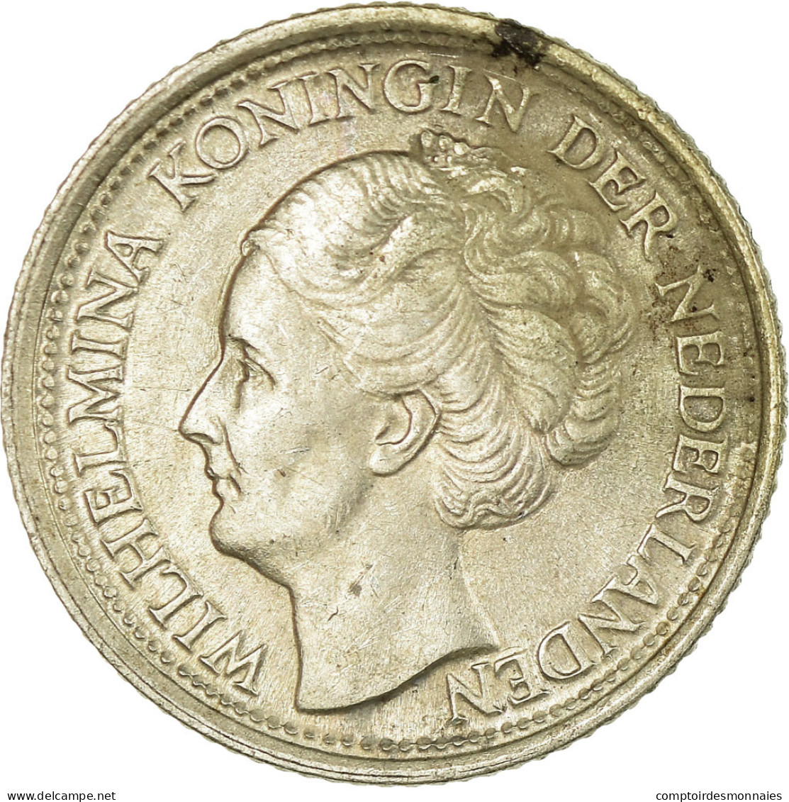 Monnaie, Pays-Bas, Wilhelmina I, 10 Cents, 1944, TTB, Argent, KM:163 - 10 Cent