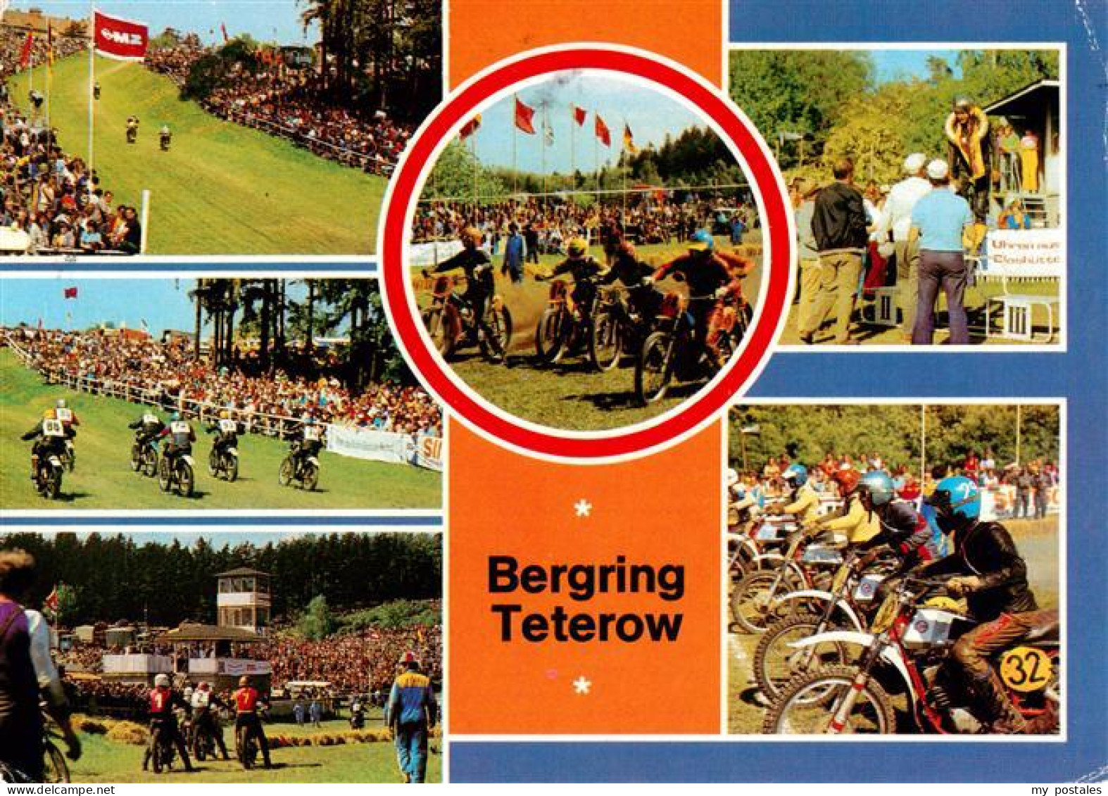 73921618 Teterow Internat Teterower Bergringrennen Teilansichten - Teterow