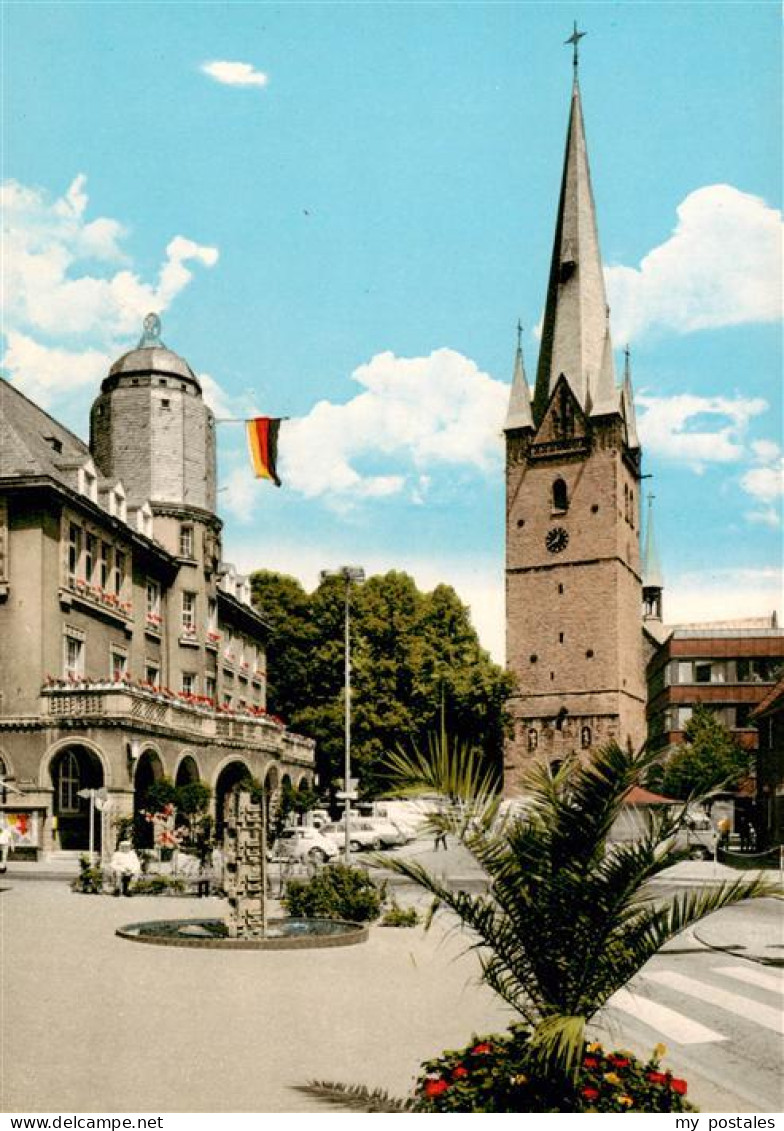 73921600 Menden__Sauerland Rathaus Und Kirche - Menden