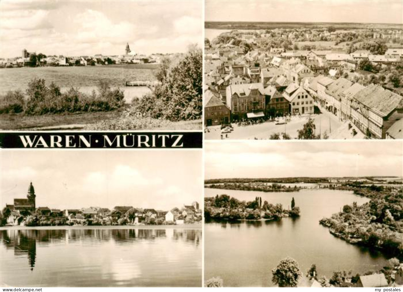 73921555 Waren_Mueritz Teilansichten Mueritzpartien - Waren (Müritz)