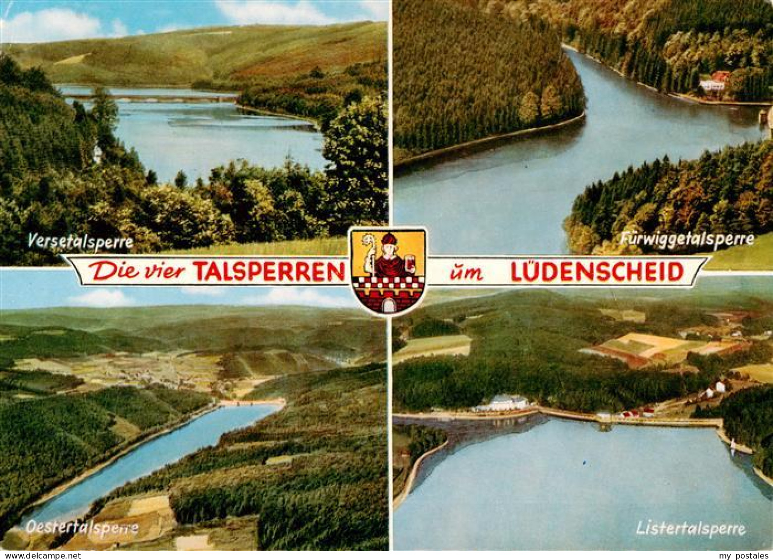 73880803 Luedenscheid Die Vier Talsperren In Der Umgebung Luedenscheid - Lüdenscheid