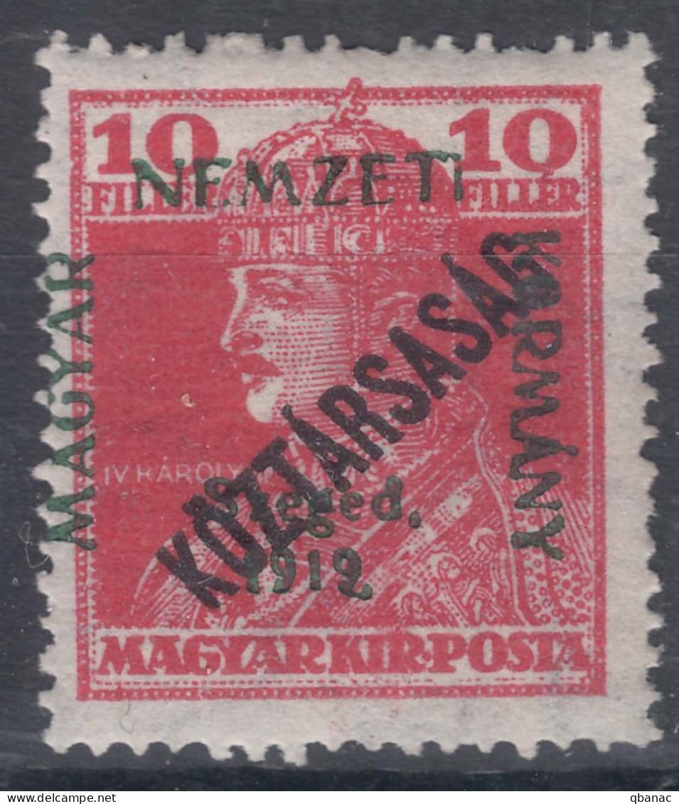 Hungary Szegedin Szeged 1919 Mi#36 Mint Hinged - Szeged