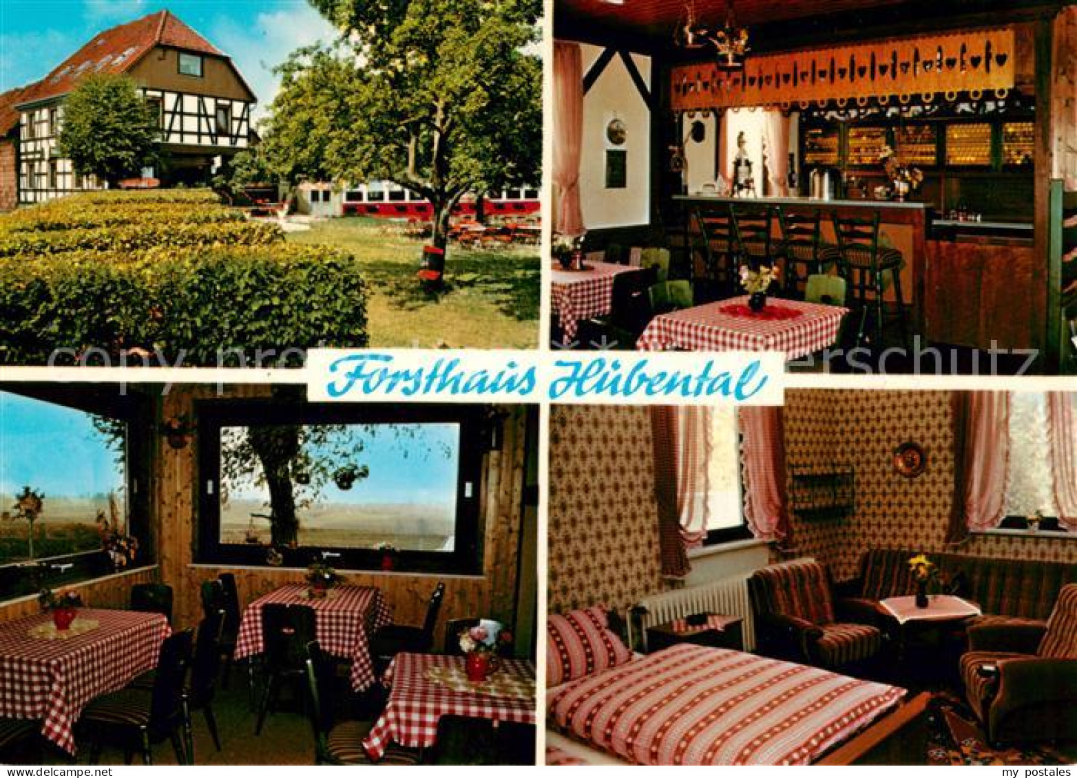 73846638 Duderstadt Forsthaus Huebental Kaffeegarten Gastraeume Zimmer Duderstad - Duderstadt