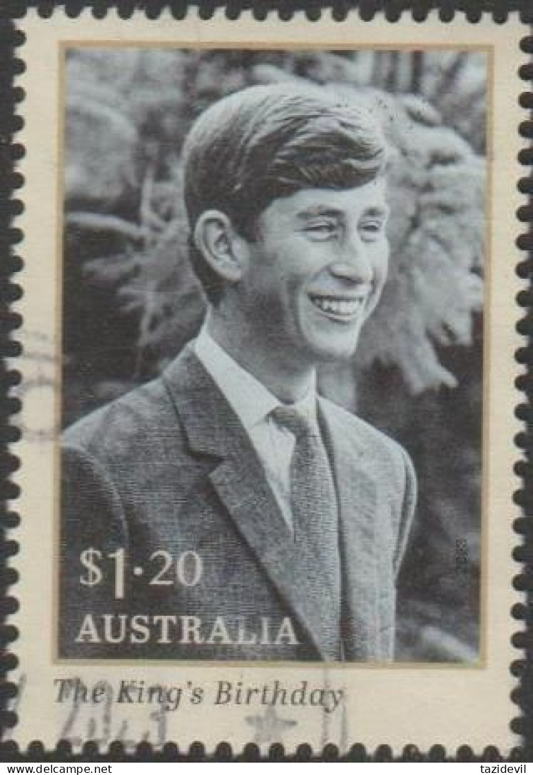 AUSTRALIA - USED - 2023 $1.20 The King's Birthday - As A Youth - Oblitérés