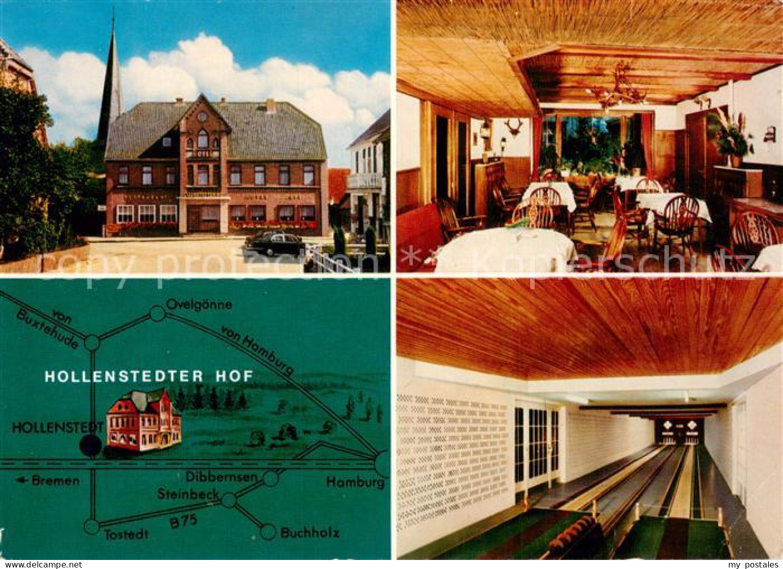 73774680 Hollenstedt Hotel Restaurant Hollenstedter Hof Gaststube Kegelbahn Holl - Hollenstedt